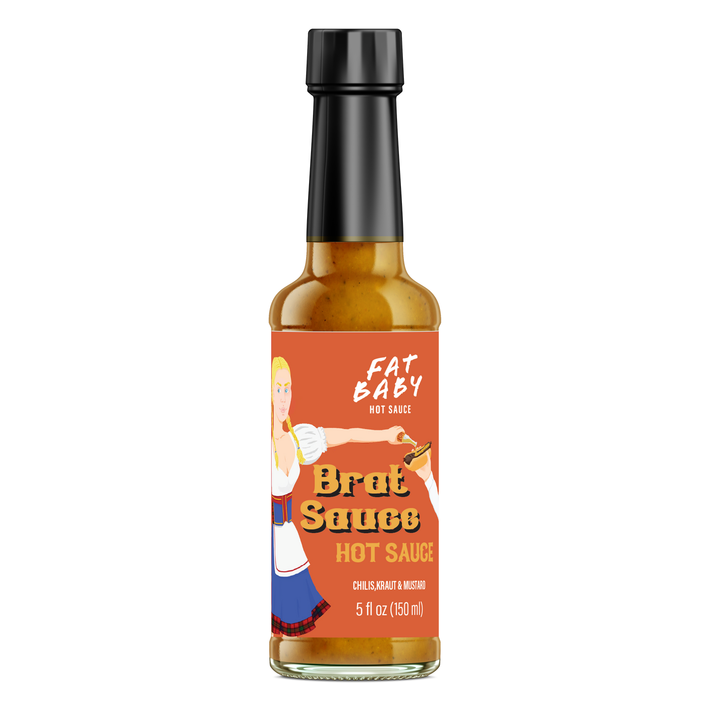 Brat Sauce Hot Sauce (mild)