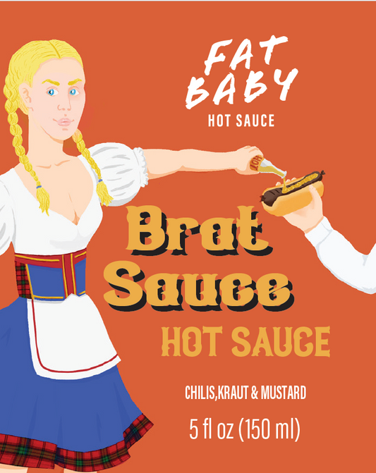 Brat Sauce Hot Sauce (mild)