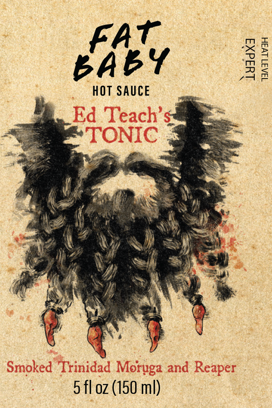 Ed Teach's Tonic - Reaper and Garlic Hot Sauce (Hot)