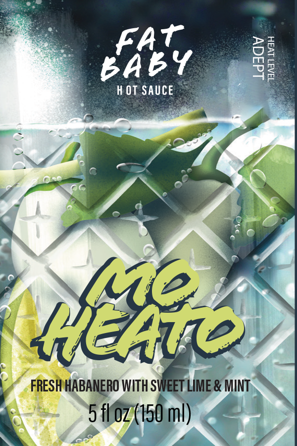 MoHeato - Habanero, Mint and Lime Hot Sauce (Hot)